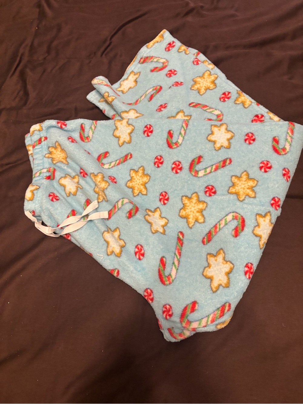 Amazon Christmas fuzzy pj pants